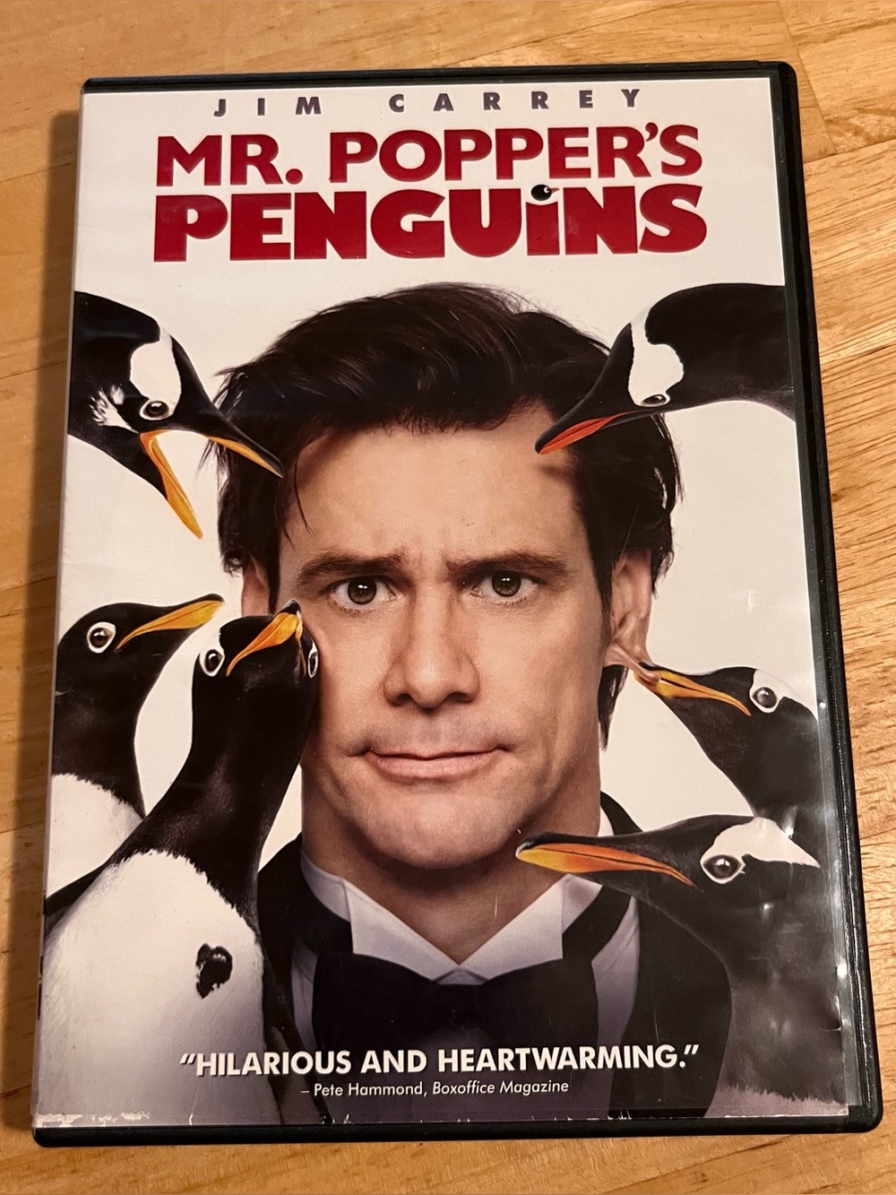 Mr. Popper's Penguins DVD Jim Carrey